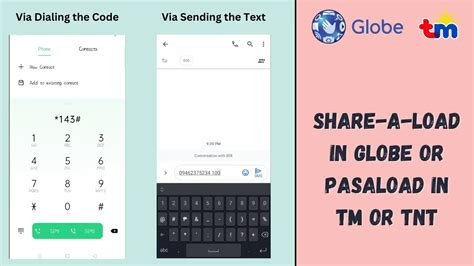 How to pasaload or share a load with Smart, TNT, Globe, & TM.